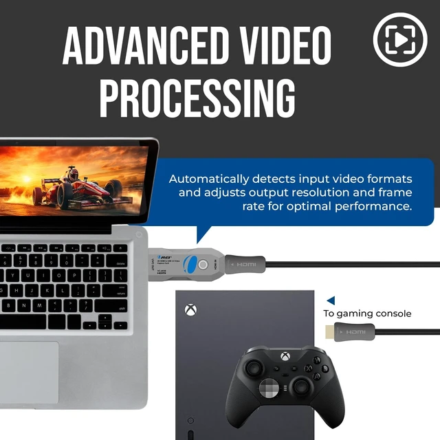 Alt view image 4 of 5 - OREI 4K HDMI Video Capture Card USB 3.0, 4K@60Hz, HDR10, VRR, UVC/UAC