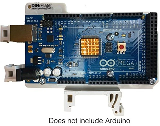 Alt view image 2 of 5 - DIN Rail Mount for Arduino UNO/Mega (3-Pack)