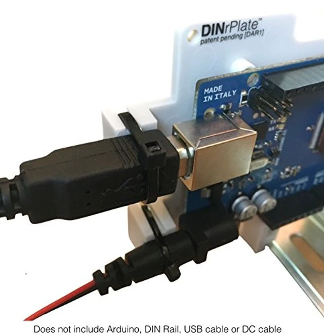 Alt view image 4 of 5 - DIN Rail Mount for Arduino UNO/Mega (3-Pack)