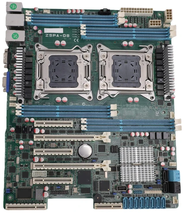 Main image of Gugxiom Workstation Motherboard LGA 2011 Dual CPU, with SATA III USB 3.0