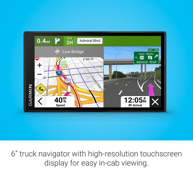 Alt view image 3 of 5 - Garmin dezl OTR620, 6 GPS Truck Navigator