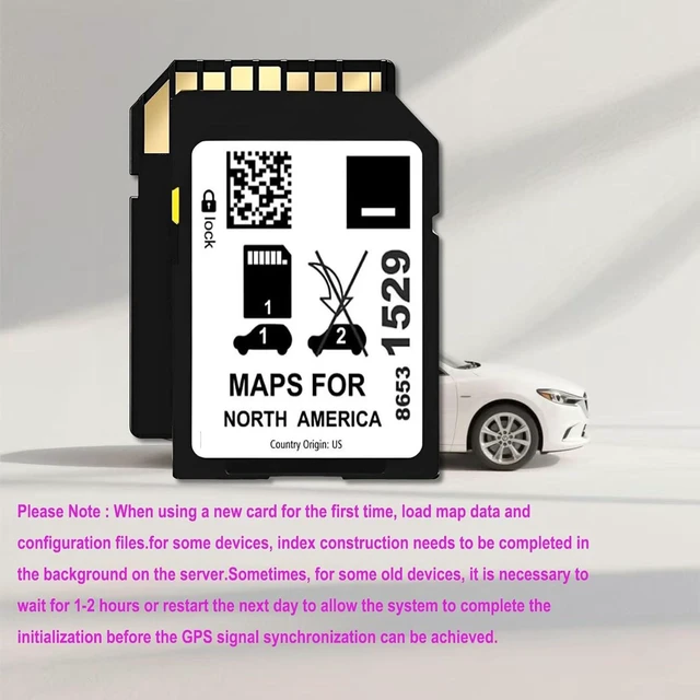 Alt view image 2 of 4 - 2026 Latest Navigation Memory SD Card Map Update,Upgraded 8653 1529 Compatible with GM Chevrolet, Cadillac, Buick Maps for USA,Canada,Mexico -10 Year Warranty