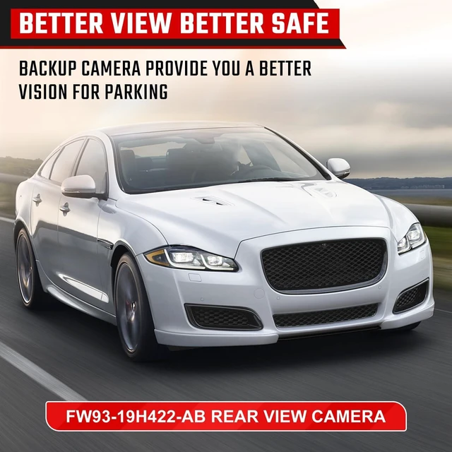 Alt view image 5 of 5 - Reverse Assistance Backup Camera Compatible with Land Rover Discovery 2013-2015, fit for Jaguar E-Pace F-Pace 2017-2022 OE:FW93-19H422-AB