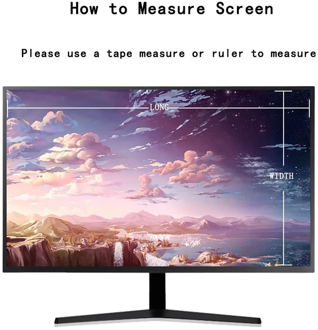 Alt view image 3 of 5 - TYLGDSGS 30 inch Privacy Screen Filter for 16:10 Widescreen Monitor