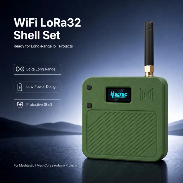 Alt view image 2 of 5 - Reeseephelte Meshtastic LoRa V3 Development Board with Case + Battery
