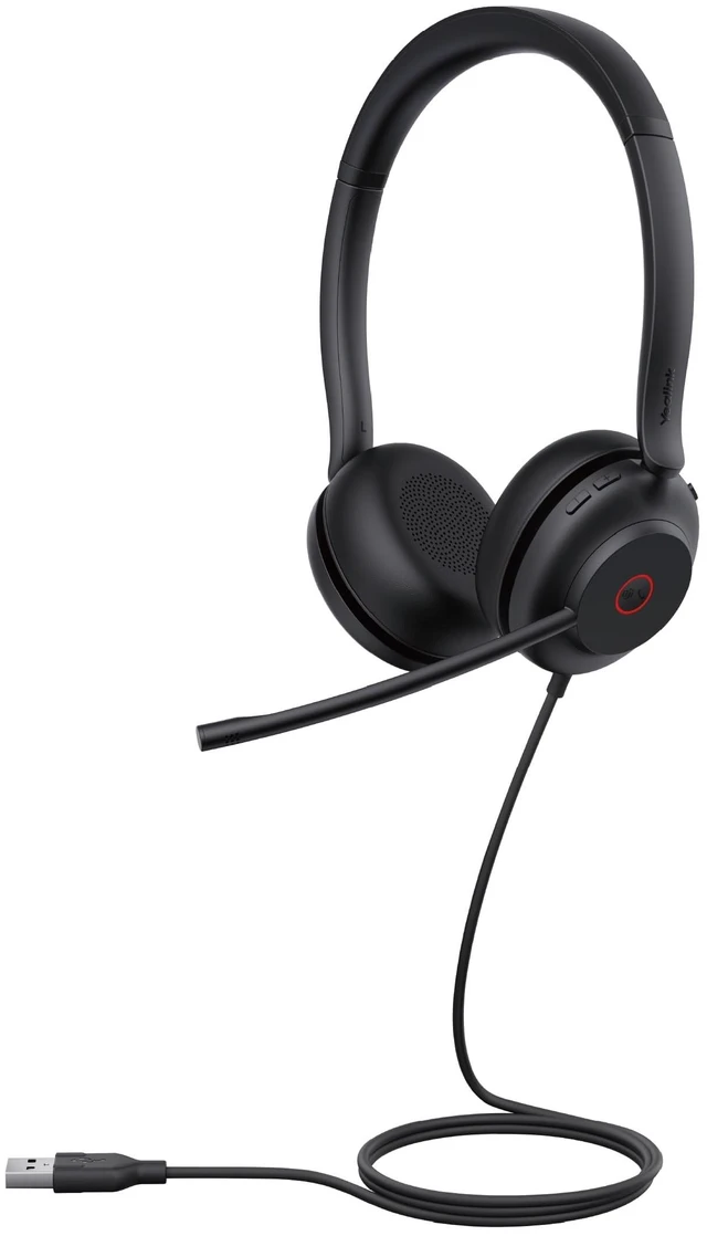 Main image of Yealink 1308134 UH35 Dual Teams USB Wired Headset Black