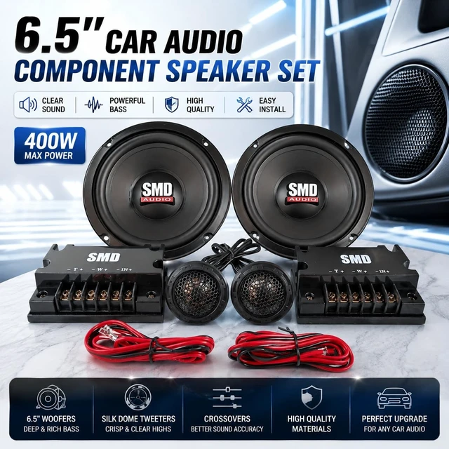 Alt view image 3 of 5 - huananhe 6.5-Inch Car Audio Combination Speaker System