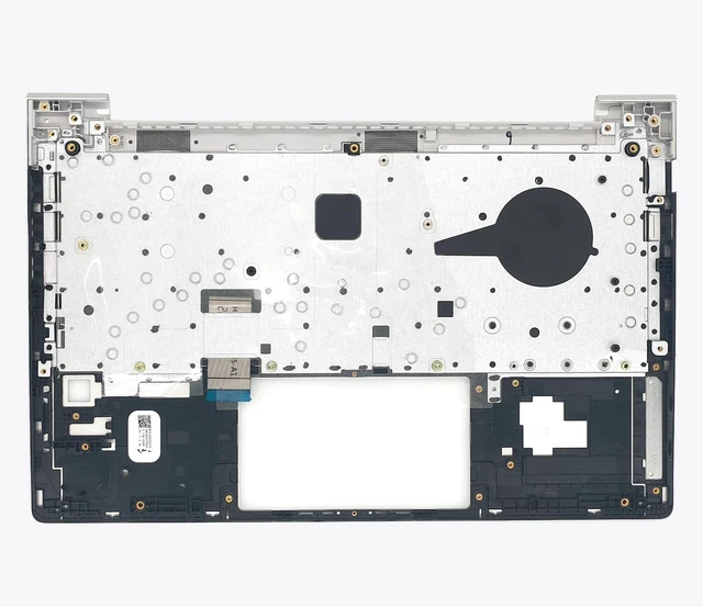 Alt view image 2 of 5 - Jxjslp Replacement Upper Case Palmrest for HP Probook 640 645 G8 14'' Series Laptop Non-Backlit Keyboard Assembly Top Cover M48794-001 Silver