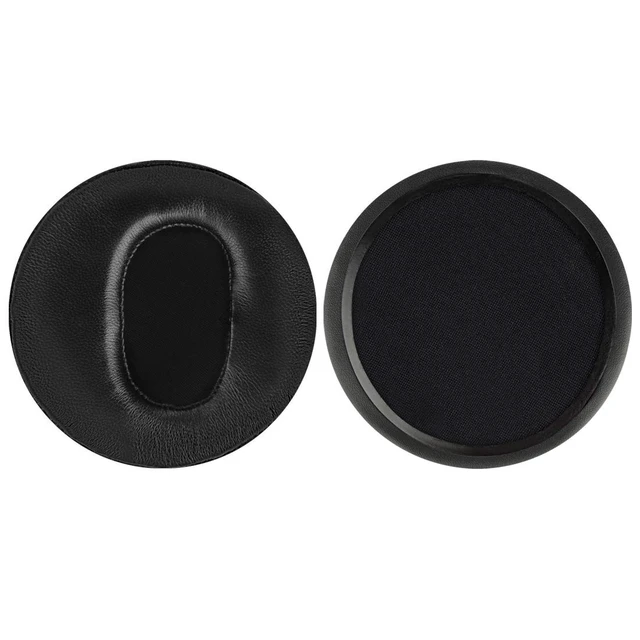 Alt view image 3 of 5 - Geekria Elite Sheepskin Replacement Ear Pads for DENON AH-D2000, D5000, D5200, D7000, D7200, D9200 Headphones Ear Cushions, Repair Parts (Black)