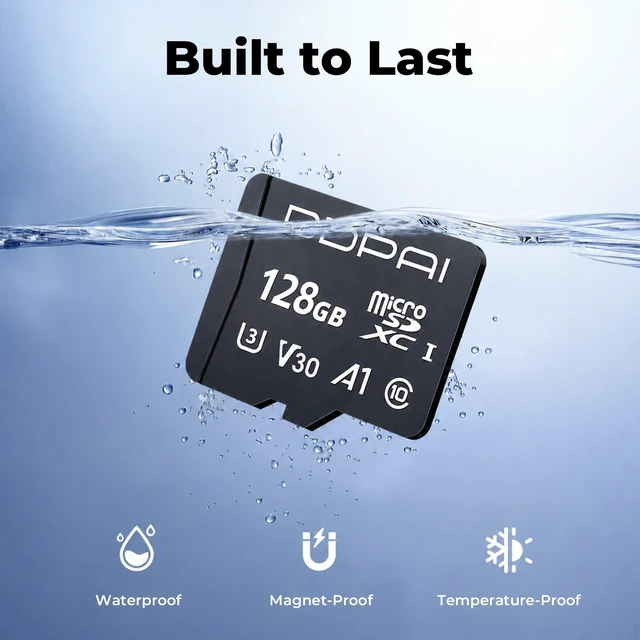 Alt view image 3 of 5 - DDPAI 128GB High Endurance microSD Card for Dash Cam, U3 V30 TF Card