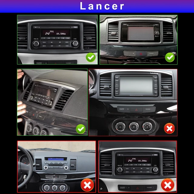 Alt view image 3 of 5 - 2+64G Android 14 Car Stereo for Mitsubishi Outlander 2018-2021 Radio Upgrade, 7 inch Touch Screen Radio for Mitsubishi Outlander with Wireless Carplay Android Auto Navi AHD Backup Camera