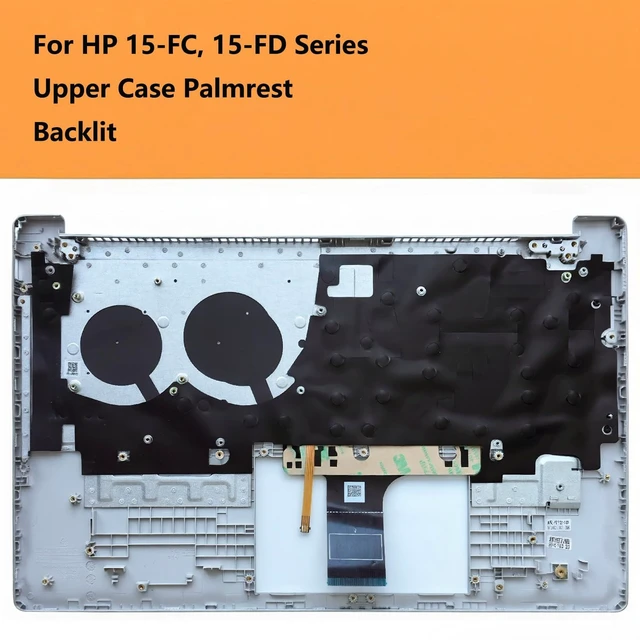 Alt view image 2 of 5 - CCGDZKJ N36753-001 Replacement Upper Case Palmrest for HP 15-FC, 15-FD