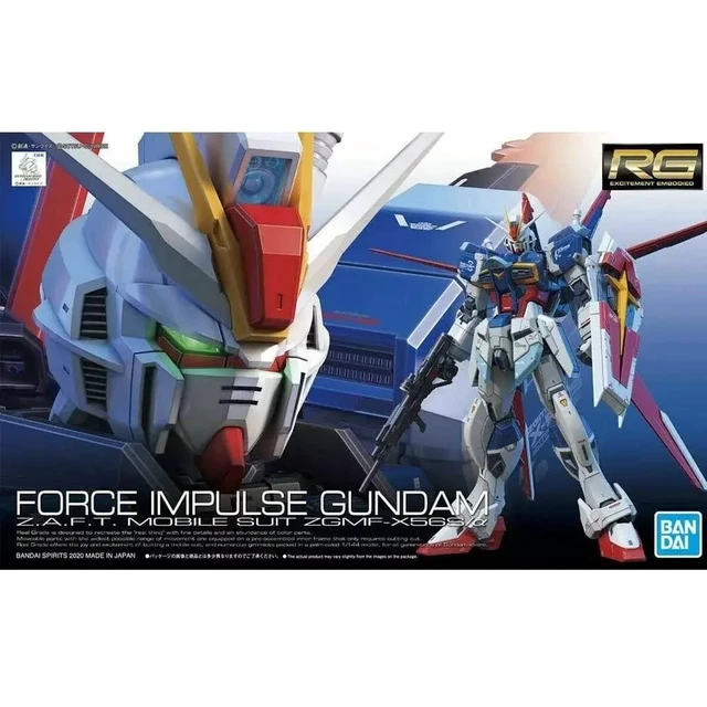 Alt view image 3 of 3 - Bandai Hobby - Gudam Seed Destiny - #33 Force Impulse Gundam, Bandai Spirits RG 1/144 Model Kit