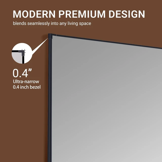 Alt view image 5 of 5 - ALR Projector Screen for Standard Throw (Non-UST) with Fixed Frame by SilverMagic - Indoor Wall-Mounted Gray Screen for Home Theater/Living Room/Patio/Office/Classroom - 150-A inch 16:9