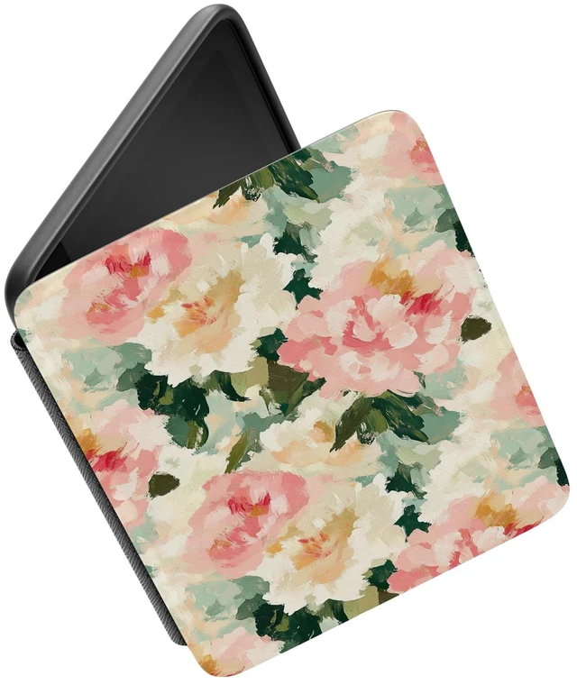 Alt view image 4 of 5 - Casely 7" Kindle Case ^^ The Garden Room ^^ Painted Petals ^^ Compatible with 7 Kindle Colorsoft and 7 Kindle Paperwhite (12th Gen)