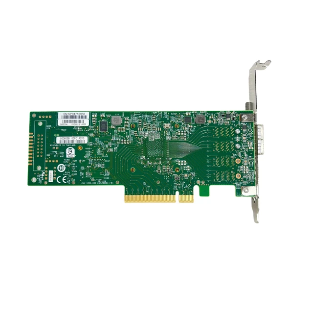 Alt view image 4 of 4 - SXTAIGOOD 9400-8e SAS9400-8E 2X SFF-8644 8-Port 12G IT Mode Expansion Card