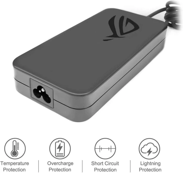 Alt view image 4 of 5 - New 150w 20V 7.5A Charger ADP-150CH B A18-150P1A Compatible for Asus Rog G531GT G731GT FX505GT FX705GT FX505DD FX505DT FX505DU FX705DD FX705DT FX705DU with Power Cord.