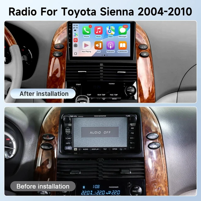 Alt view image 2 of 5 - Leadfan Linux Car Stereo for Toyota Sienna (JBL Version) 2004-2010