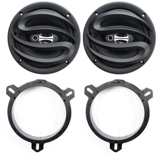 Main image of 6.5 3-Way Car Audio Door Speakers (Pair) for Toyota Tacoma/Camry/Highlander