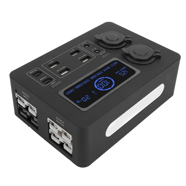 Alt view image 2 of 4 - DC12V Mini Power Box Multifunctional Portable Power Distribution Box for Camping Fishing Outdoor Emergency Boat