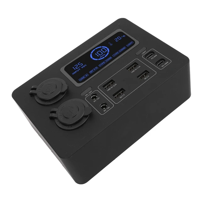 Alt view image 4 of 4 - DC12V Mini Power Box Multifunctional Portable Power Distribution Box for Camping Fishing Outdoor Emergency Boat