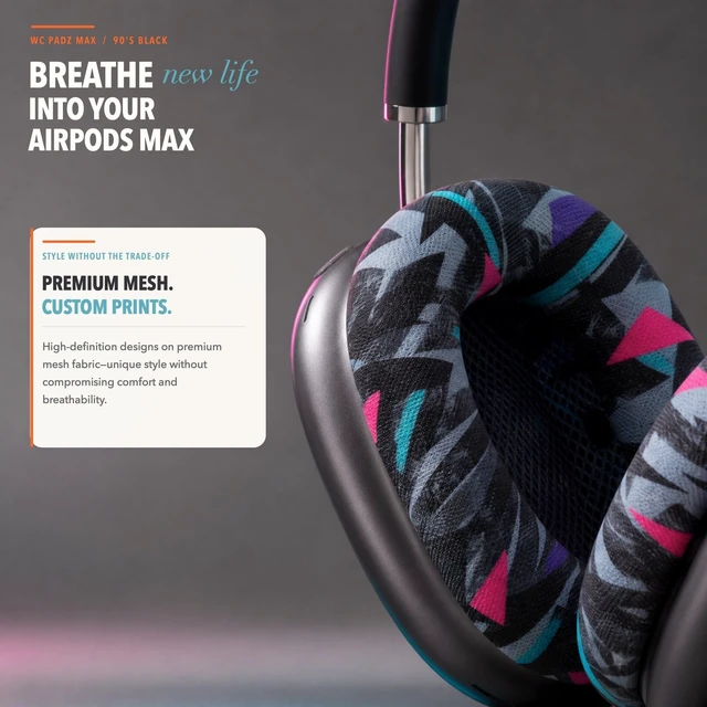 Alt view image 4 of 5 - WC PadZ Max - Ear Cushions for AirPods Max 1 & 2