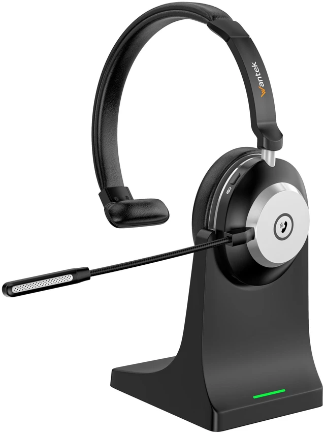 Main image of Wireless Headset with Mic, Bluetooth Headset with Noise Cancelling Mic
