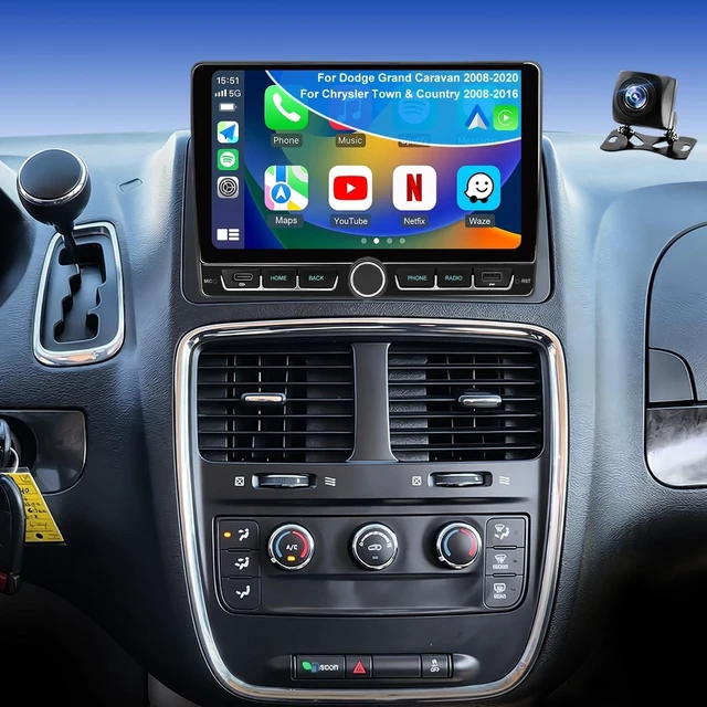 Main image of 9in 4+64G Upgrade Replacement Car Radio for Dodge Grand Caravan 2008-2020
