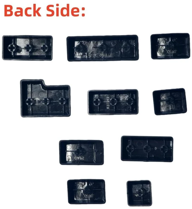 Alt view image 4 of 5 - Full Set of Keyboard 104 Keycaps Replacement for Logitech G512 G513 RGB Gaming Mechanical Keyboard Black