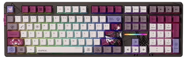 Main image of HOYOVERSE Honkai: Star Rail Kafka Backlight Mechanical Keyboard - Autumn Switch 108 Key
