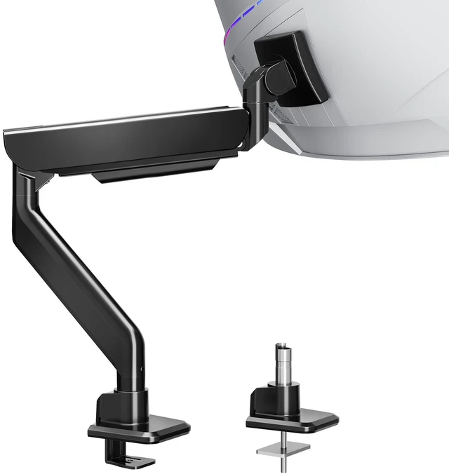 Main image of MOUNTUP Heavy Duty Monitor Arm, Single Monitor Mount for 57" Ultrawide Monitor, Supports 4.466 lbs, Large Monitor Arm with Full Motion Adjustment, Monitor Stand for Desk, Max VESA 100x100mm