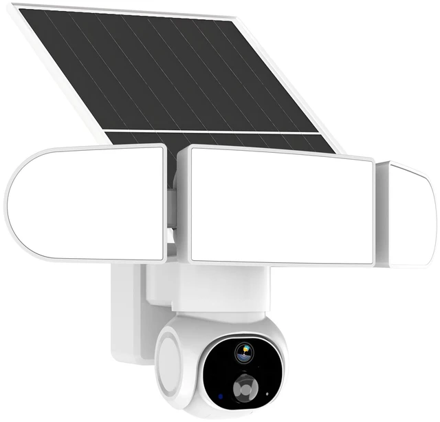 Main image of AQUZO Solar Floodlight Security Camera Wireless Outdoor