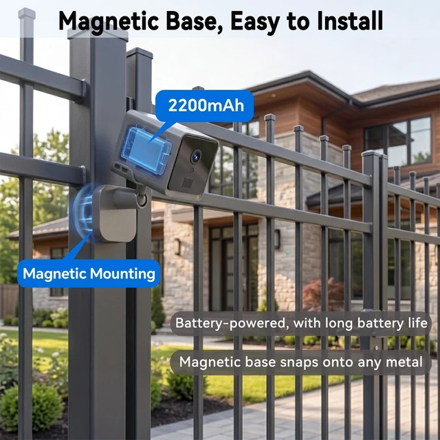 Alt view image 3 of 5 - Inetzora 4G LTE Cellular Security Hidden Camera: Mini Camera No WiFi Needed
