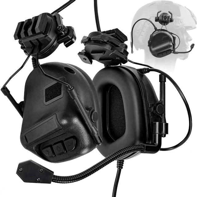 Main image of HANSTRONG GEAR Tactical Headset Unlimited Power Intercom with Microphone