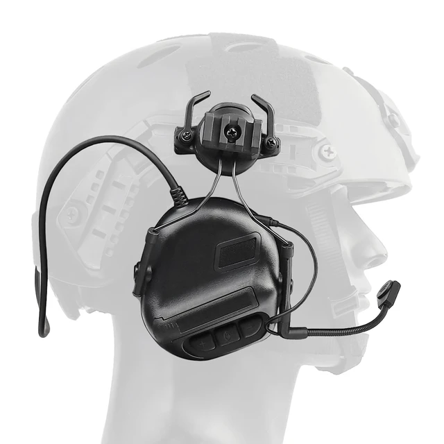 Alt view image 4 of 5 - HANSTRONG GEAR Tactical Headset Unlimited Power Intercom with Microphone