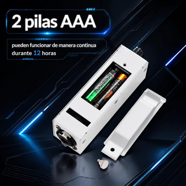 Alt view image 2 of 5 - Personal in-Ear Monitor Amplifier, P2 Portable Headphone Amp with XLR/TRS Input,Stereo/Mono Switch for Keyboardists, Drummers, Bass Players, Guitar