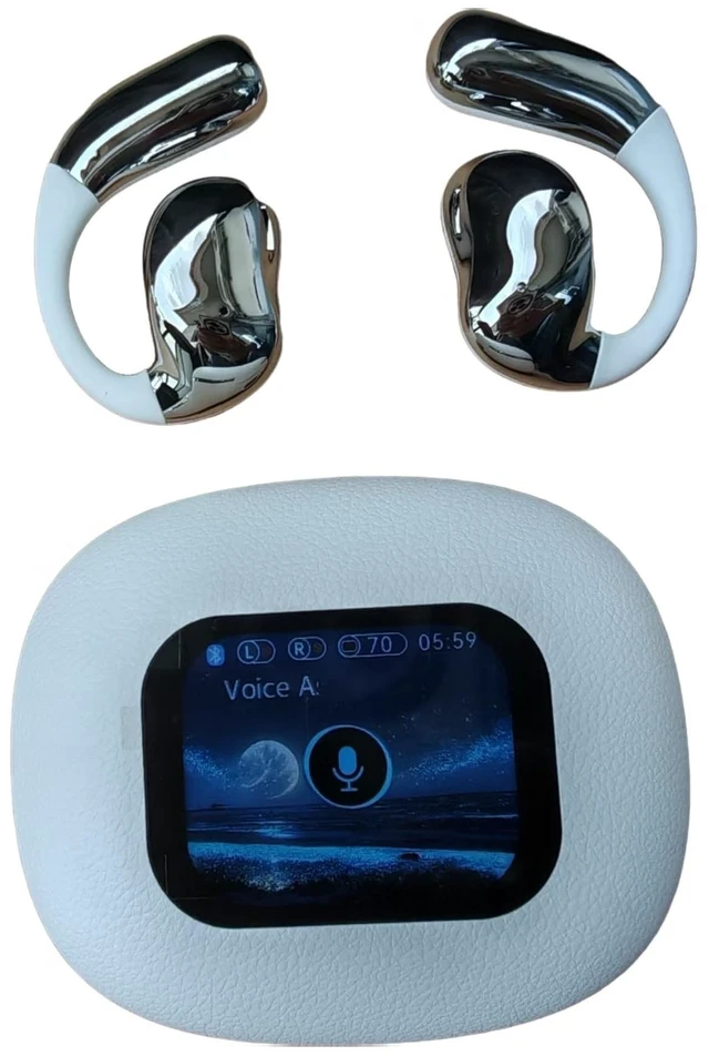 Main image of TWS AI Real-time Sync Translation Wireless Bluetooth Earbuds, White