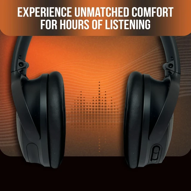 Alt view image 4 of 5 - Replacement Ear Pads for Bose QC35/QC35ii - Bose Headphones Replacement Ear Pads, Soft Leather, Durable Memory Foam, Enhanced Sound Quality - Bose QuietComfort 35 Replacement Earpads