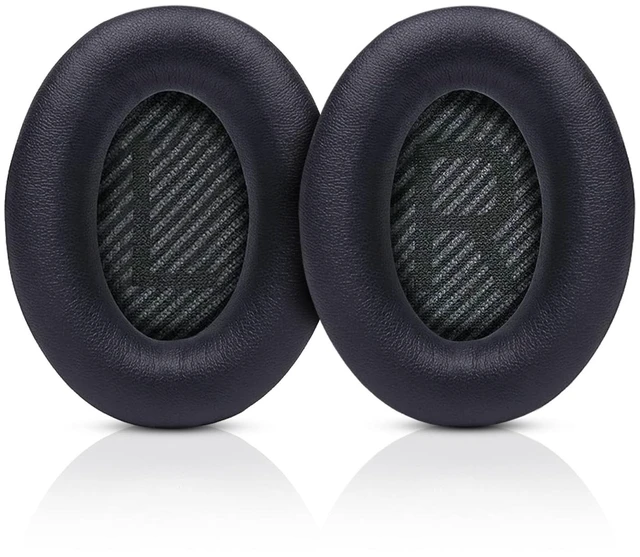 Main image of Replacement Ear Pads for Bose QC35/QC35ii - Bose Headphones Replacement Ear Pads, Soft Leather, Durable Memory Foam, Enhanced Sound Quality - Bose QuietComfort 35 Replacement Earpads