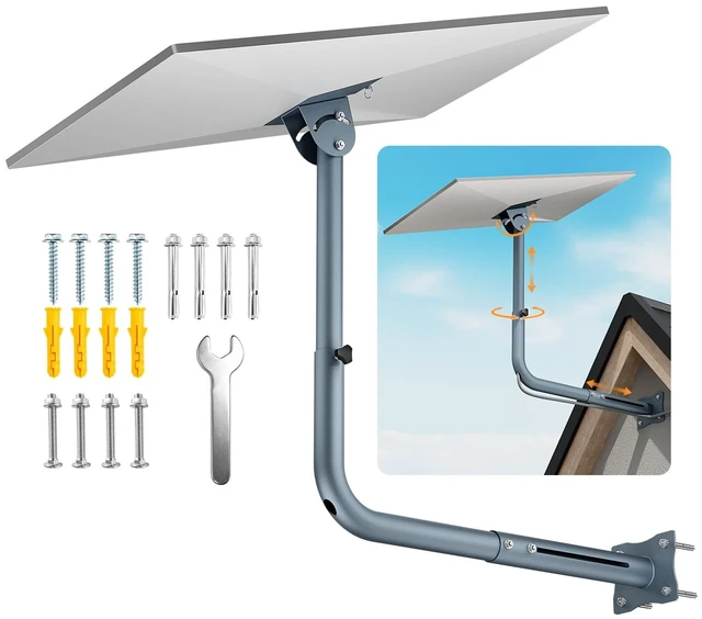 Main image of Tesoroli Starlink Mount for Standard 4/4X/Gen 3, Starlink Wall Mount