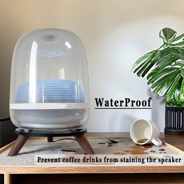 Alt view image 5 of 5 - Desktop Speaker Stand for Harman Kardon Aura Studio 2/3/4, SoundSticks 4