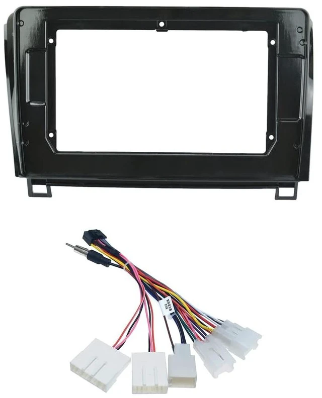 Main image of 10.1 inch Car Radio Stereo in Dash Frame Fascia Panel Trim Bezel for Toyota Tundra w/Power Harness Wire