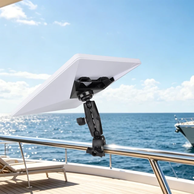 Alt view image 3 of 5 - Starlink Mini Clamp Mount with Adapter Mount