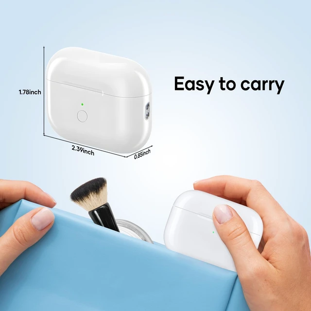 Alt view image 5 of 5 - Compatible for AirPods Pro 2 Wireless Charging Case Replacement