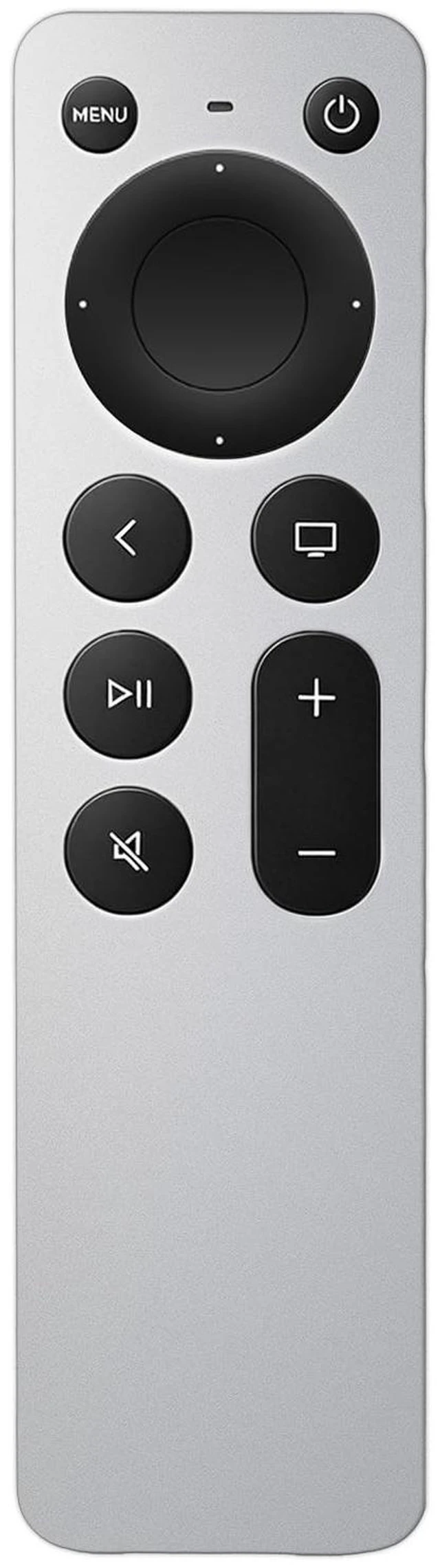 Main image of Universal Replacement for Apple TV Remote: NO Siri & Touch, Silvery-White