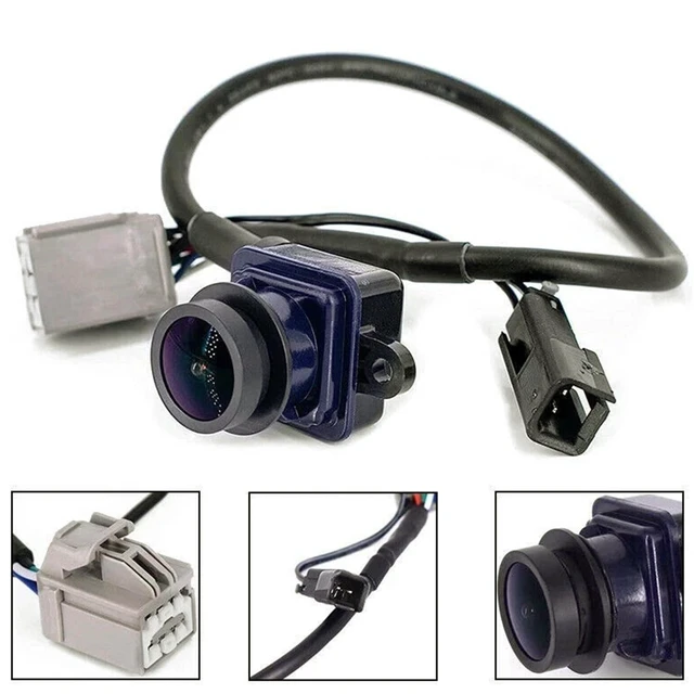 Alt view image 2 of 5 - 56054158AB Rear View Backup Camera Fit for 2011-2020 Dodge Journey, Horizontal/Vertical Angle 180/155, Waterproof Safety Reversing Parking Assist Reverse Camera, Replaces# 56054158AC, 56054158AD