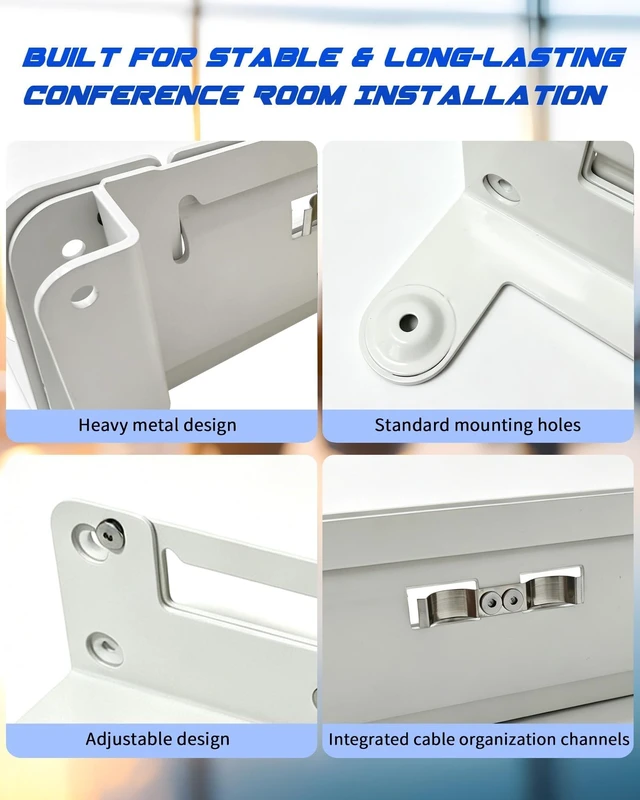 Alt view image 5 of 5 - 952000044 Rally Wall mount Fit for Logitech Rally Bar/Rally Bar Mini