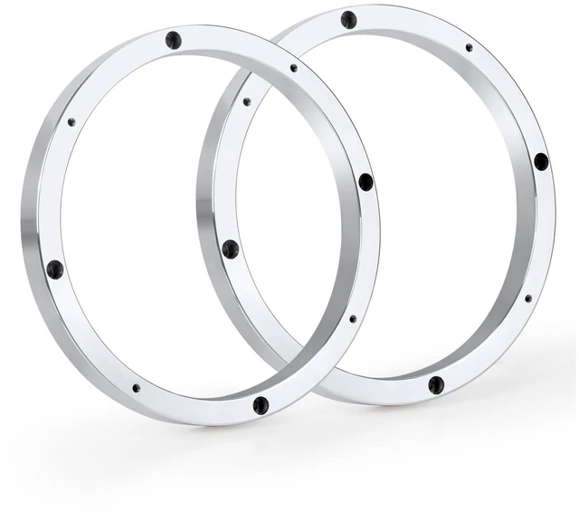 Main image of Tongze 6.5" Speaker Spacers, 0.63" Thickness Metal Speaker Adapter Rings for Cars/Boats/Trucks/RV Custom Subwoofer Mounting