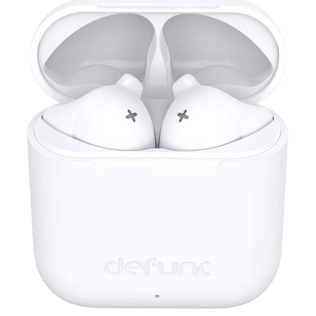 Alt view image 2 of 5 - True Wireless Earbuds - True GO Slim - IPX4 Splashproof - Touch Controls - USB C Charging Case (White)