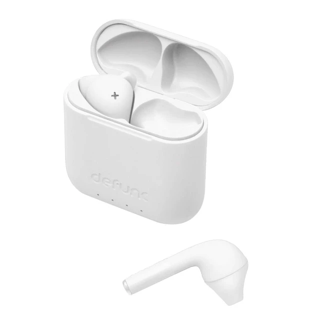 Alt view image 5 of 5 - True Wireless Earbuds - True GO Slim - IPX4 Splashproof - Touch Controls - USB C Charging Case (White)